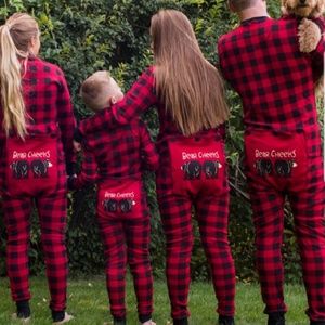 Lazy one bear cheeks flapjacks pajamas
